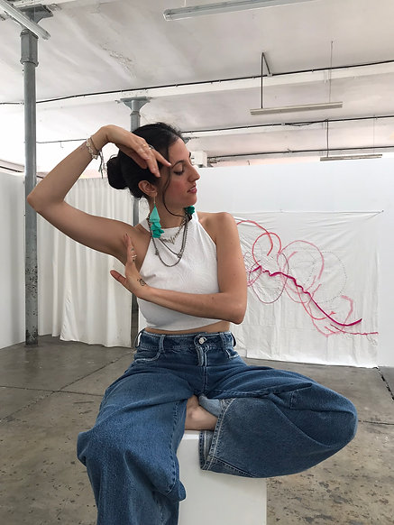 Pendientes VÉRTIGO turquesa