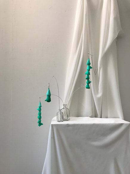 Pendientes VÉRTIGO turquesa