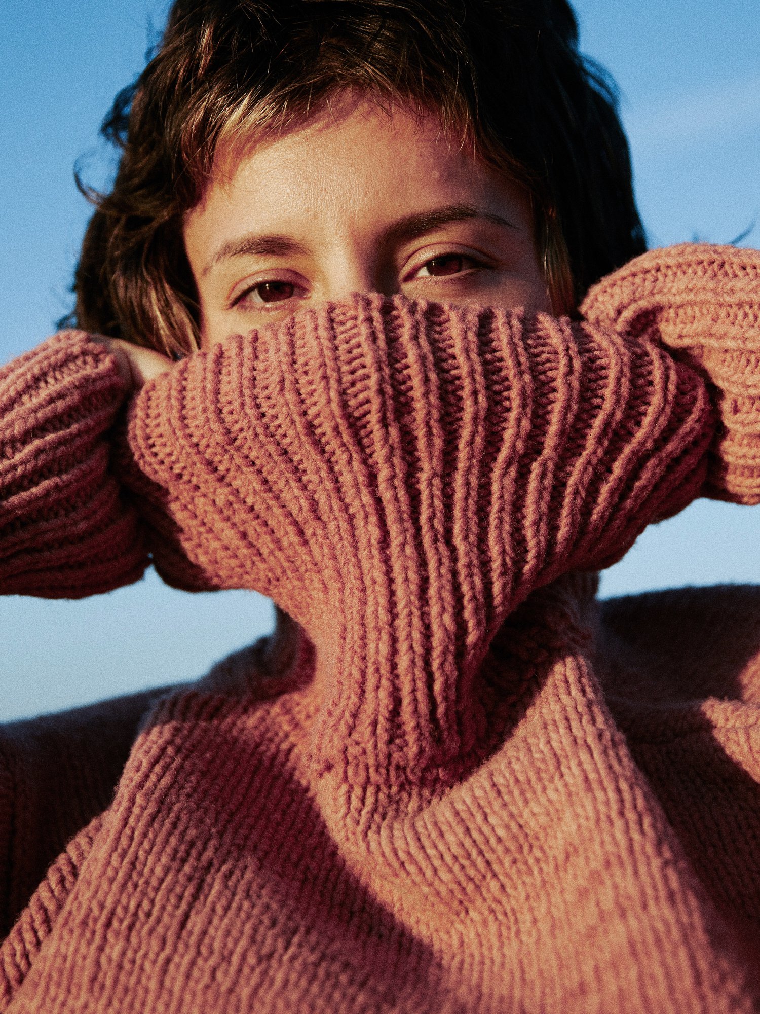 Atlas jumper | rose dust