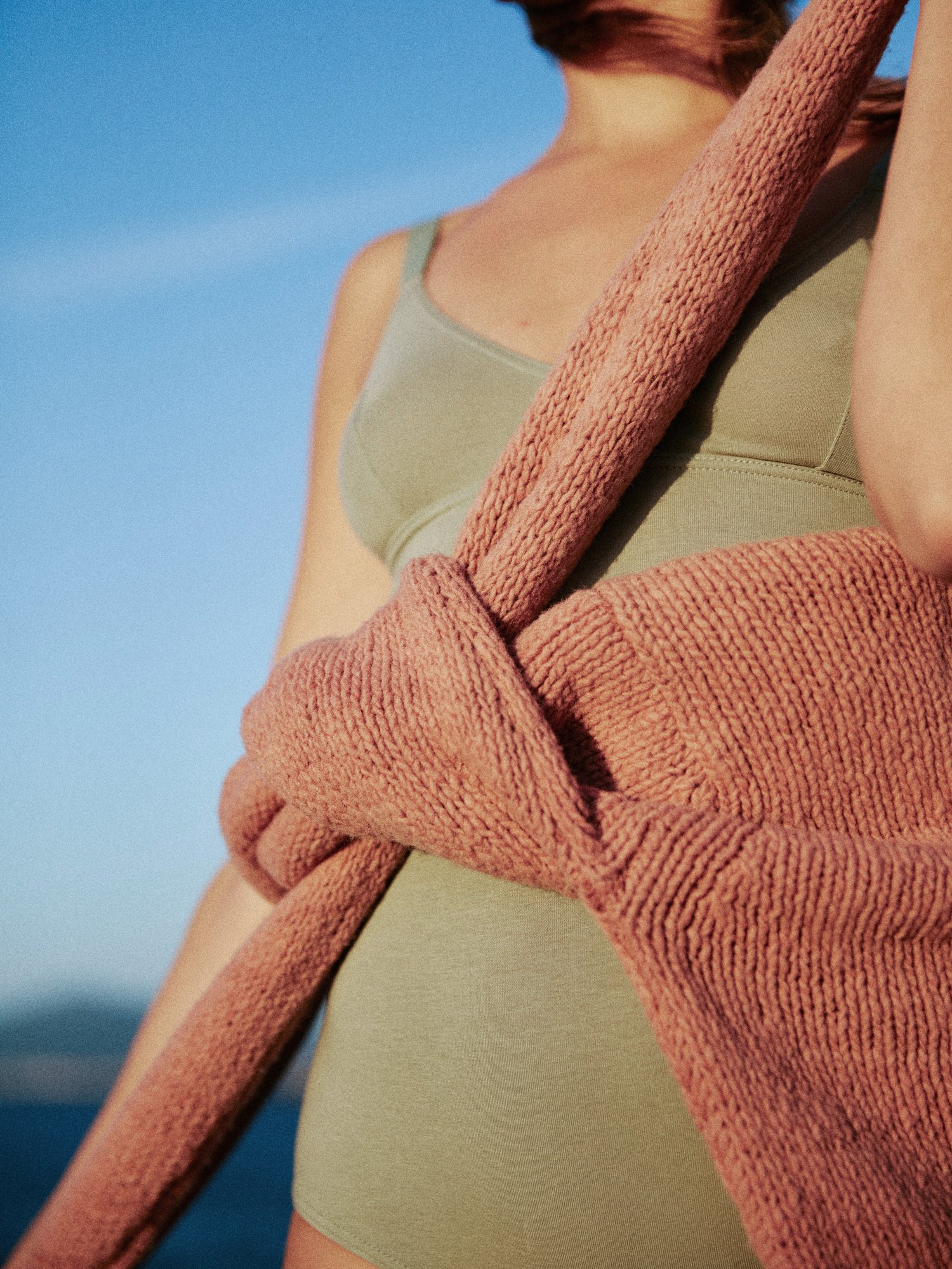 Atlas jumper | rose dust