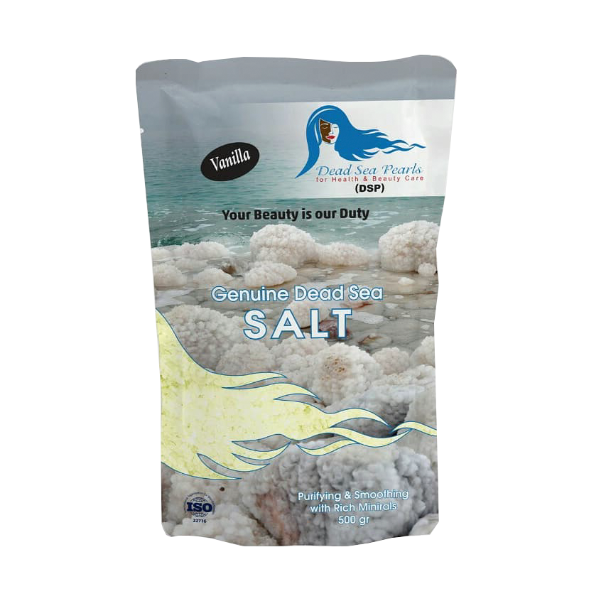 Dead Sea Salt – Vanilla (500 gr)