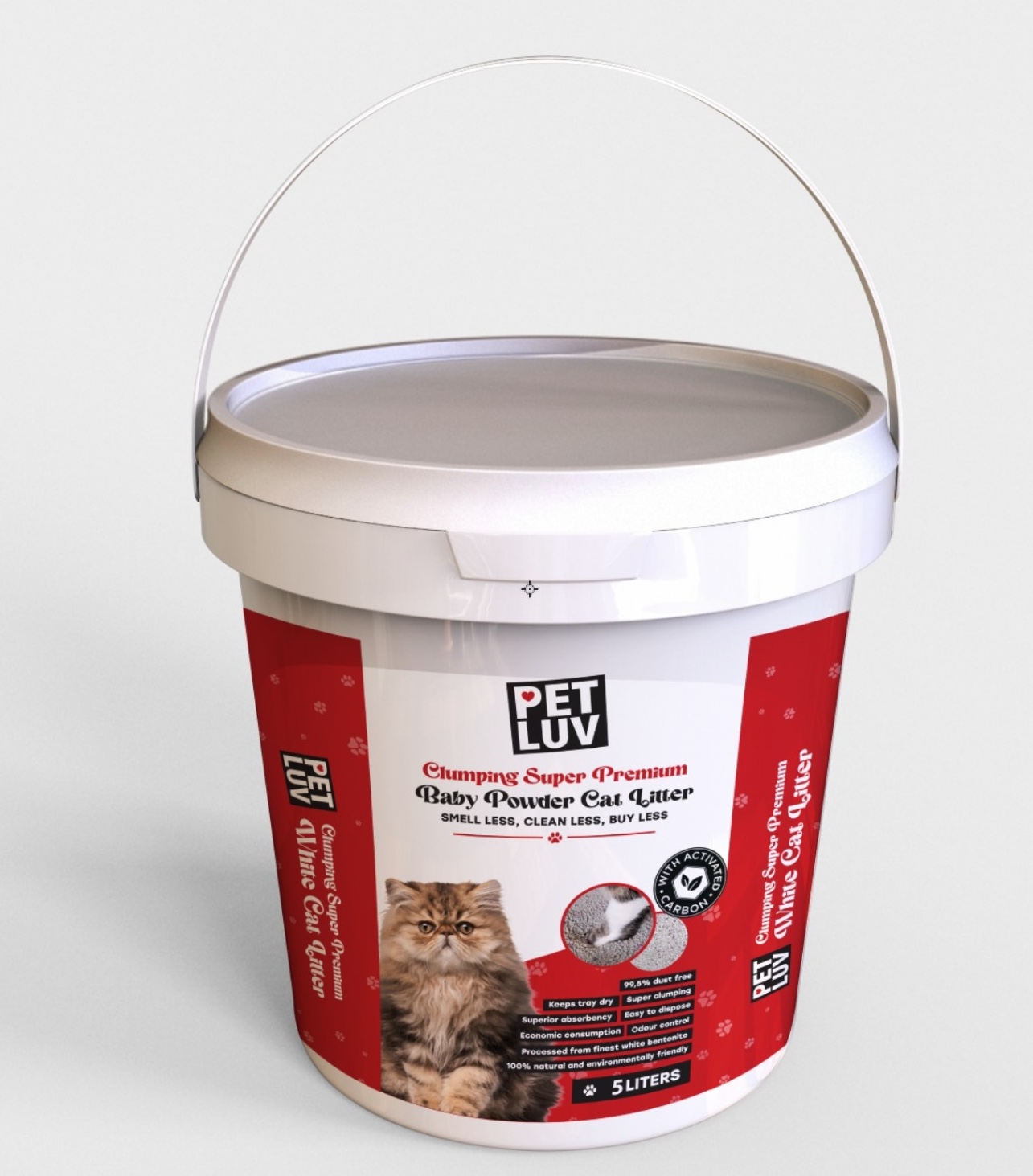 Pet Luv Cat Litter – Baby Powder Scent