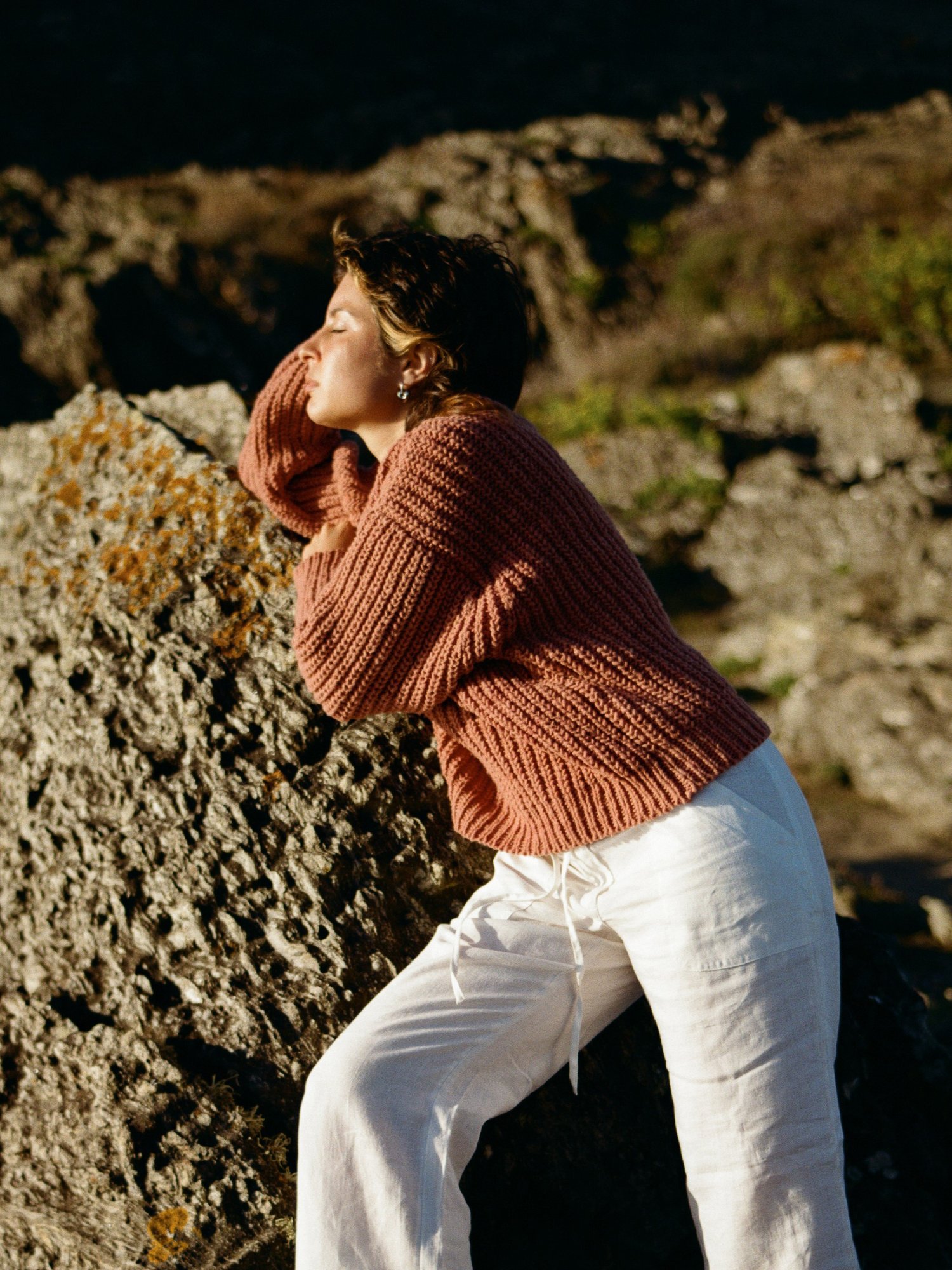 Río jumper | rose dust