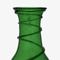 Zigzag Green Vase